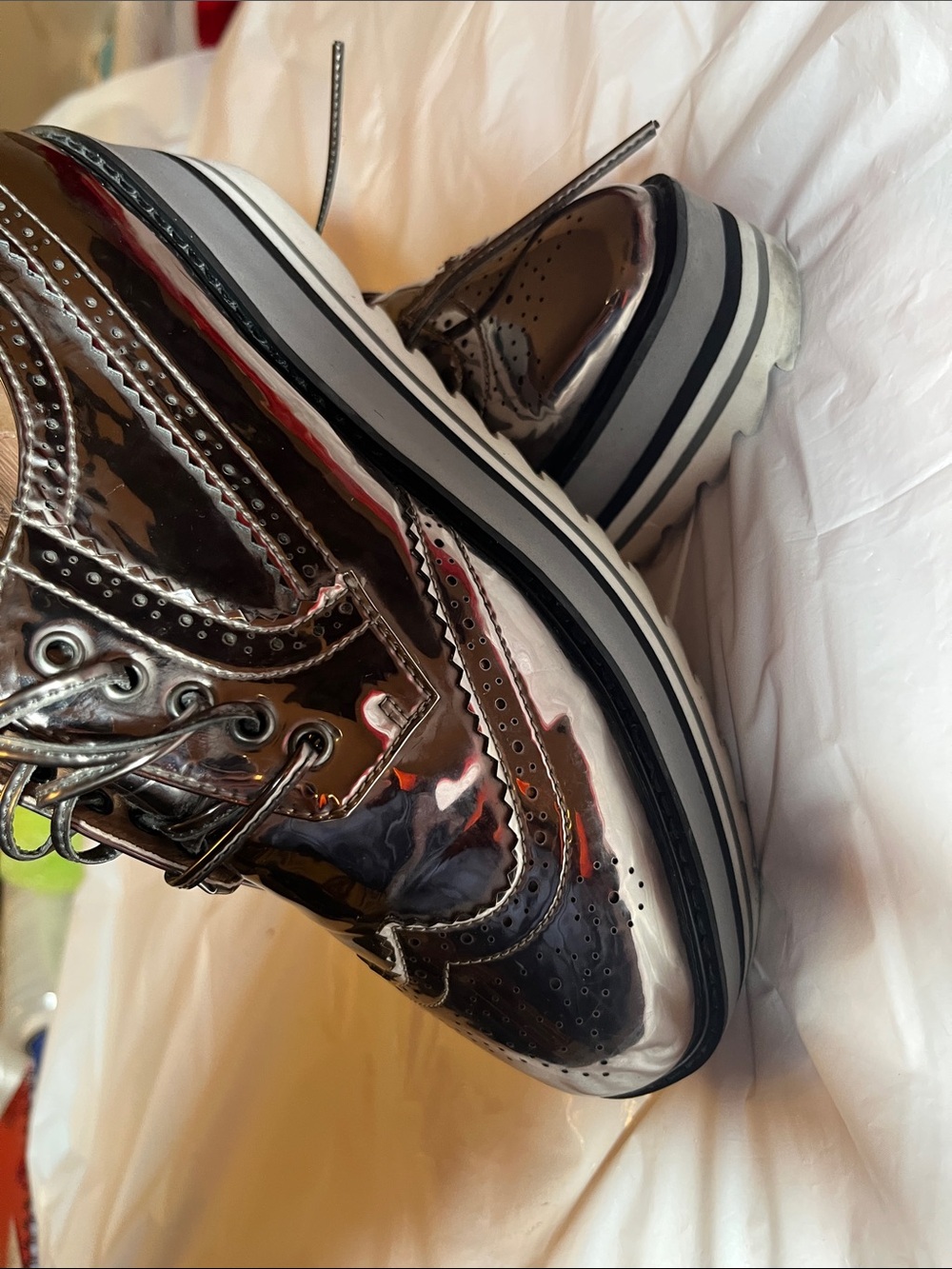 Shoes silver - Picture 2 of 4
